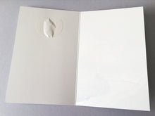 Load image into Gallery viewer, Cute penguin and polar bear Christmas card and recycled acrylic decoration