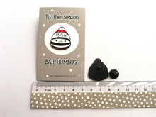 Load image into Gallery viewer, Christmas humbug enamel pin