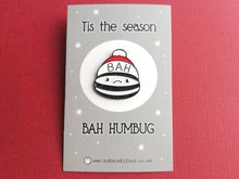 Load image into Gallery viewer, Christmas humbug enamel pin