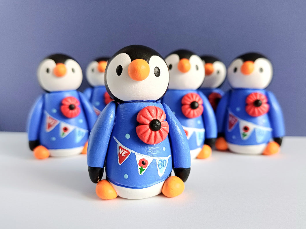 VE day penguin