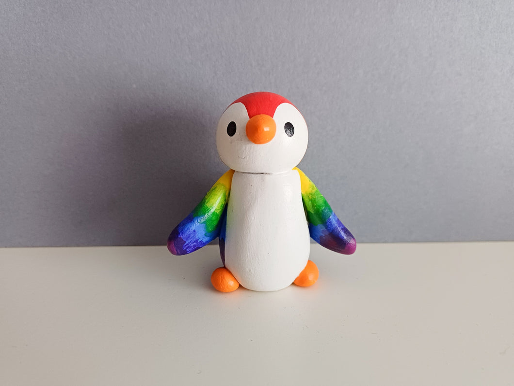 Rainbow penguin