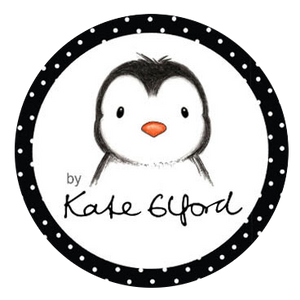 By Kate Elford penguin logo 