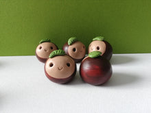 Load image into Gallery viewer, Mini pottery conkers
