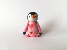 Load image into Gallery viewer, Penguin in pink pyjamas
