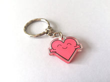 Load image into Gallery viewer, A love and hug keyring
