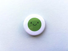 Load image into Gallery viewer, Pea of positivity button badge
