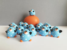 Load image into Gallery viewer, Miniature pottery penguin egg

