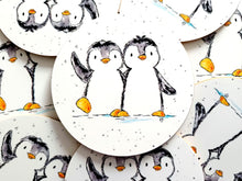 Load image into Gallery viewer, Penguin Friends Coaster
