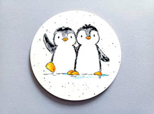 Load image into Gallery viewer, Penguin Friends Coaster
