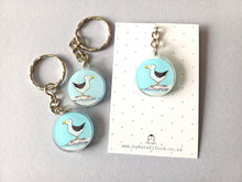 Load image into Gallery viewer, Seagull At The Seaside - Recycled Acrylic Keyring
