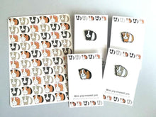 Load image into Gallery viewer, Mini pig enamel pins
