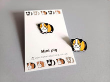 Load image into Gallery viewer, Mini pig enamel pins
