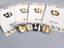 Load image into Gallery viewer, Mini pig enamel pins
