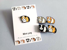 Load image into Gallery viewer, Mini pig enamel pins
