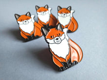 Load image into Gallery viewer, Fox Enamel Pin
