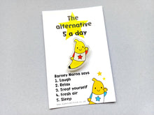 Load image into Gallery viewer, Barney Narna, mini recycled acrylic magnet
