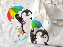 Load image into Gallery viewer, Seconds - Penguin tote bag
