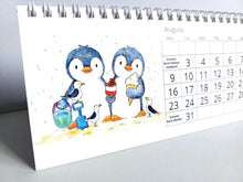 Load image into Gallery viewer, 2027 Penguin Small Desk Calendar
