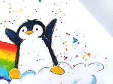 Load image into Gallery viewer, Seconds - 2027 A Year of Penguins, A4 Wall Calendar -Spiral Bound Vertical Hanging
