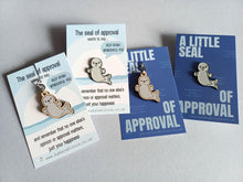 Load image into Gallery viewer, A Little Seal of Approval Enamel Pin
