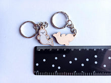 Load image into Gallery viewer, Seal of Approval Keyring - Tiny Eco Friendly Wood
