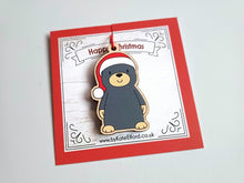 Load image into Gallery viewer, Mole Christmas Ornament - Little Wooden Decoration
