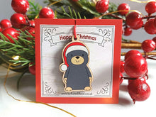 Load image into Gallery viewer, Mole Christmas Ornament - Little Wooden Decoration
