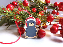 Load image into Gallery viewer, Mole Christmas Ornament - Little Wooden Decoration
