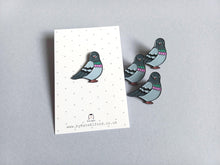 Load image into Gallery viewer, Pigeon Enamel Pin
