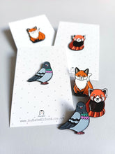 Load image into Gallery viewer, Fox Enamel Pin
