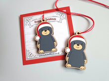 Load image into Gallery viewer, Mole Christmas Ornament - Little Wooden Decoration
