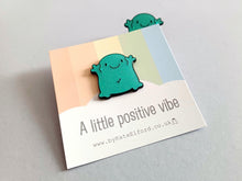 Load image into Gallery viewer, A positive vibe enamel pin
