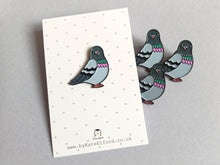 Load image into Gallery viewer, Pigeon Enamel Pin
