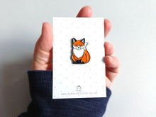 Load image into Gallery viewer, Fox Enamel Pin
