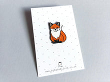 Load image into Gallery viewer, Fox Enamel Pin
