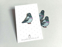 Load image into Gallery viewer, Pigeon Enamel Pin
