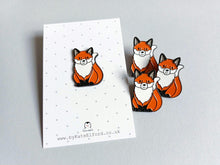 Load image into Gallery viewer, Fox Enamel Pin
