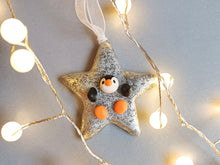 Load image into Gallery viewer, Penguin star silver
