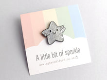 Load image into Gallery viewer, A little bit of sparkle enamel pin
