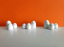 Load image into Gallery viewer, Set of three tiny ghosts
