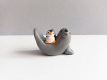 Load image into Gallery viewer, Penguin and seal
