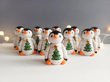 Load image into Gallery viewer, Christmas tree jumper penguin
