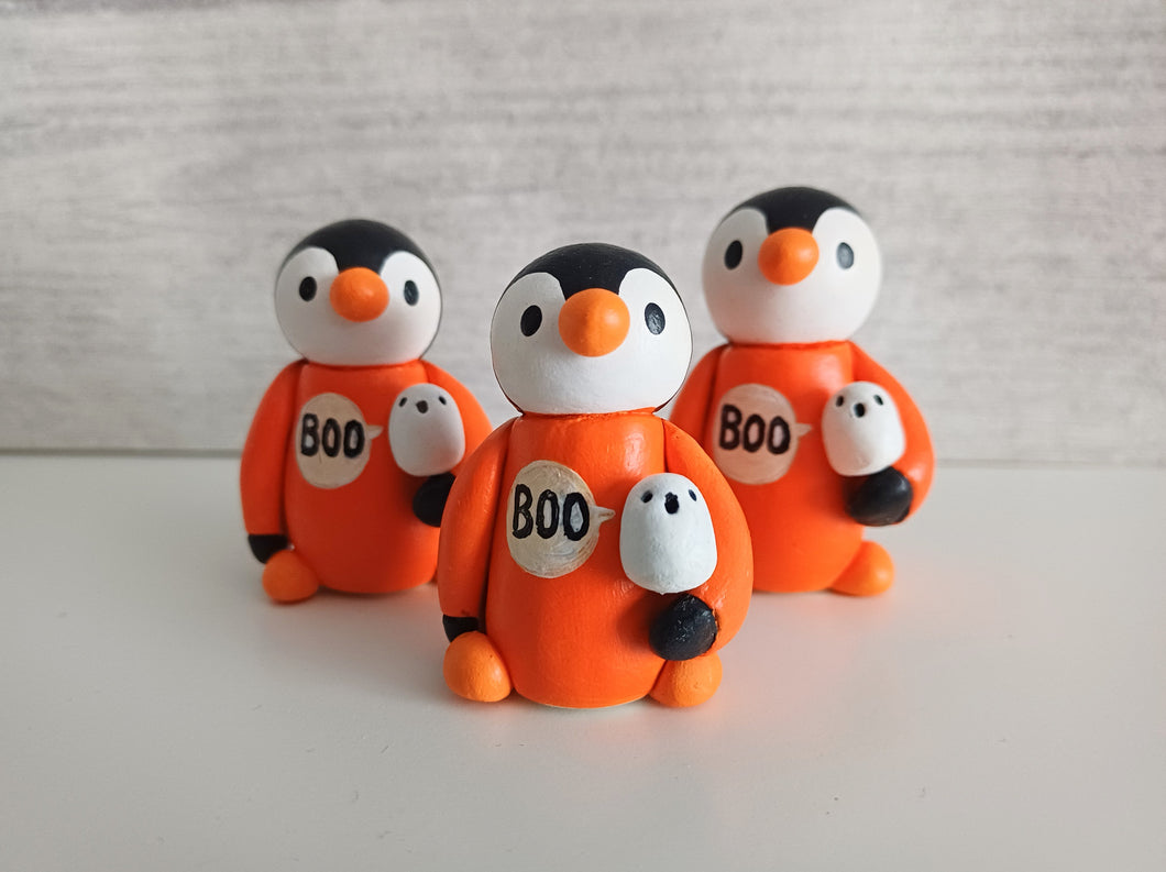 Penguin and ghost