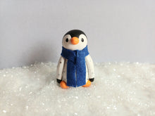 Load image into Gallery viewer, Blue scarf penguin
