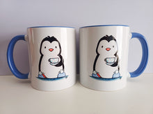Load image into Gallery viewer, Penguin in slippers mug
