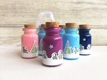 Load image into Gallery viewer, Mini glass penguin bottles
