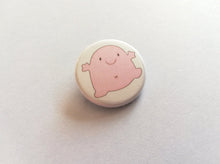 Load image into Gallery viewer, A little blob of happiness button badge
