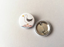 Load image into Gallery viewer, Seagull badge
