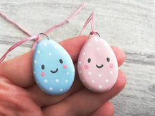 Load image into Gallery viewer, Sweet little happy Easter egg ornaments
