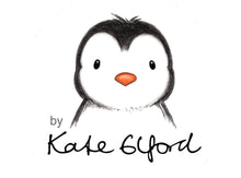 Load image into Gallery viewer, By Kate Elford penguin logo
